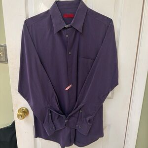 Alfani Men's Deep Purple Dress Shirt